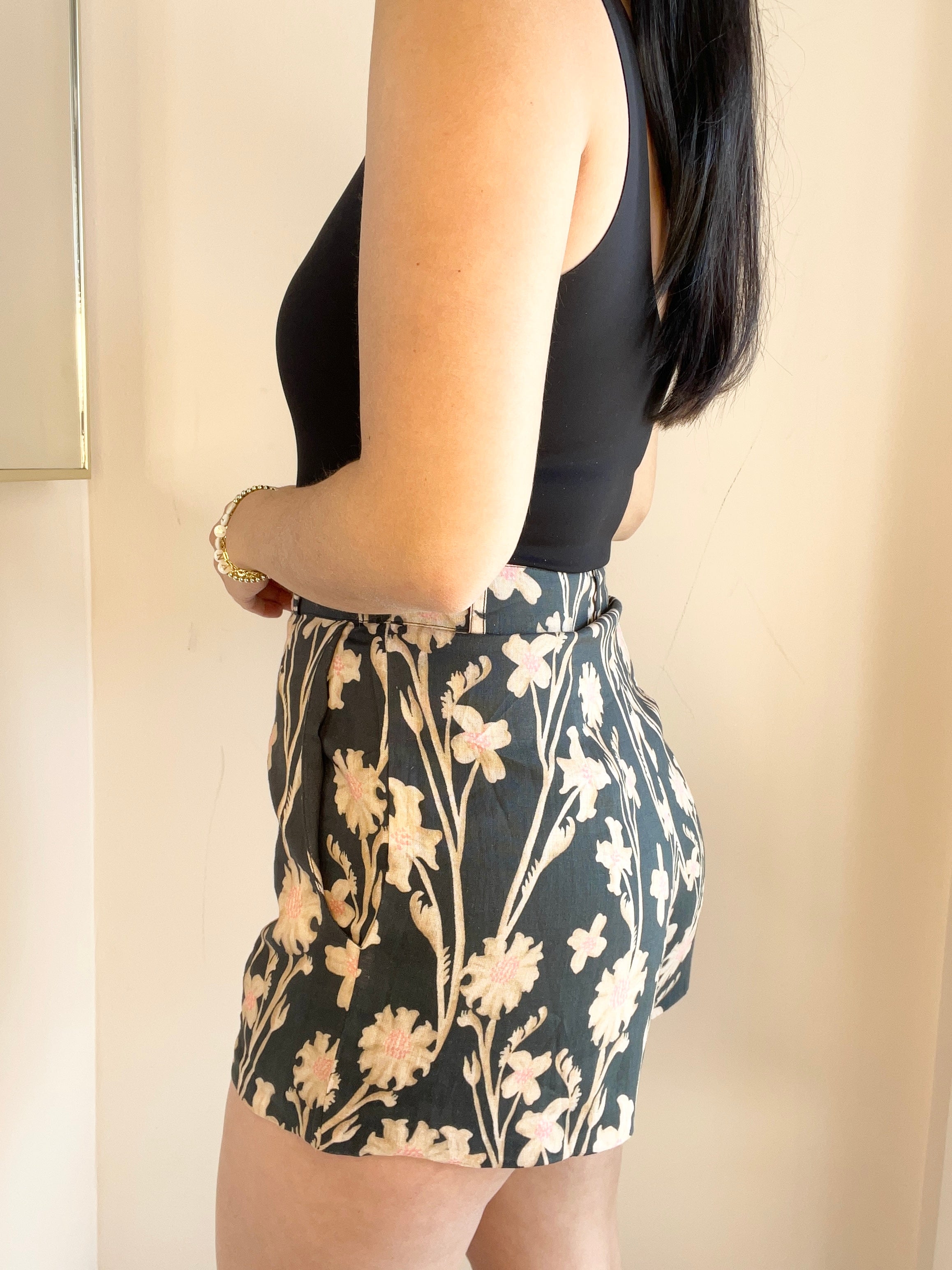 Reagan Print Shorts
