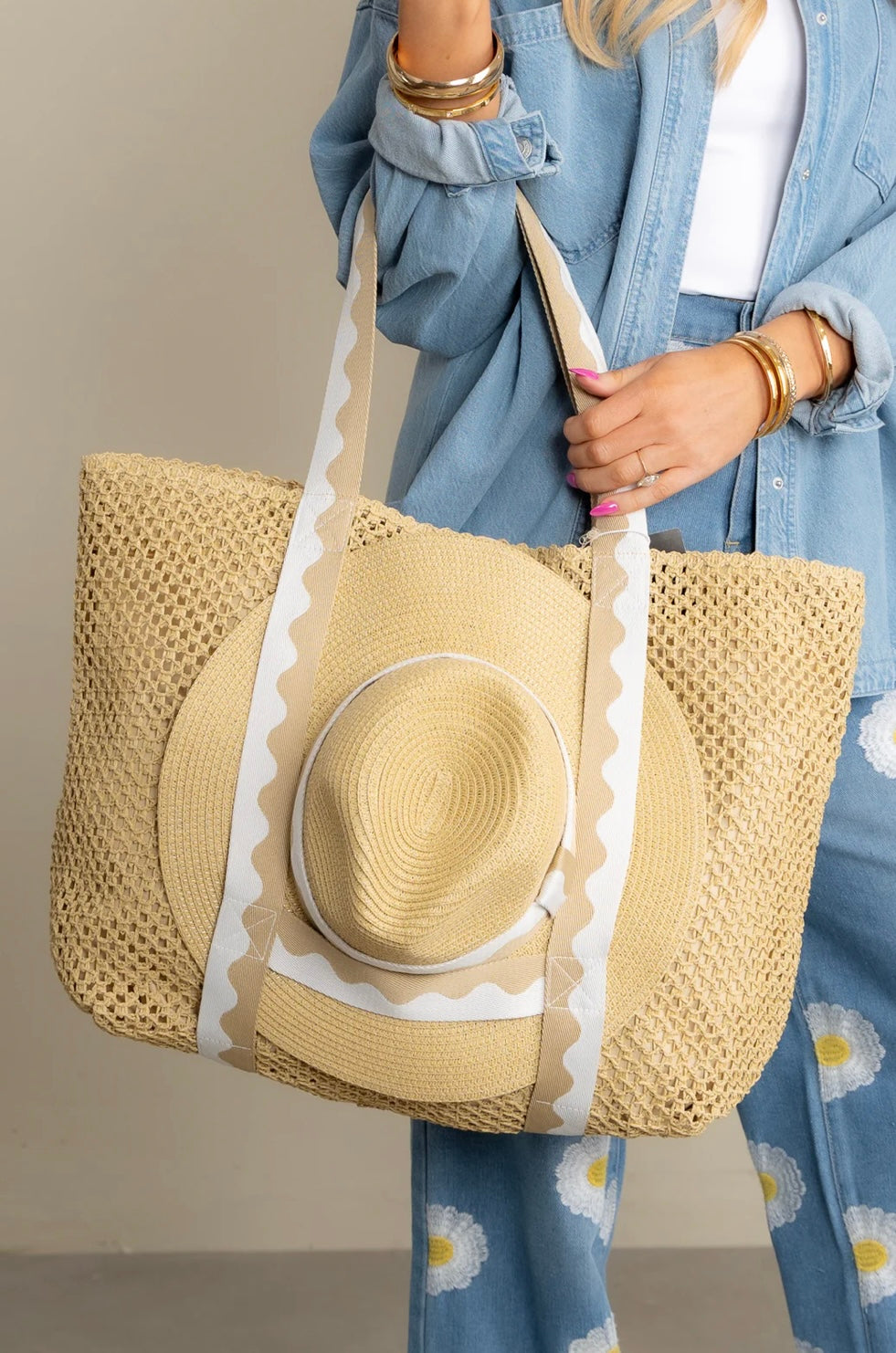 Antigua Tote And Hat Set