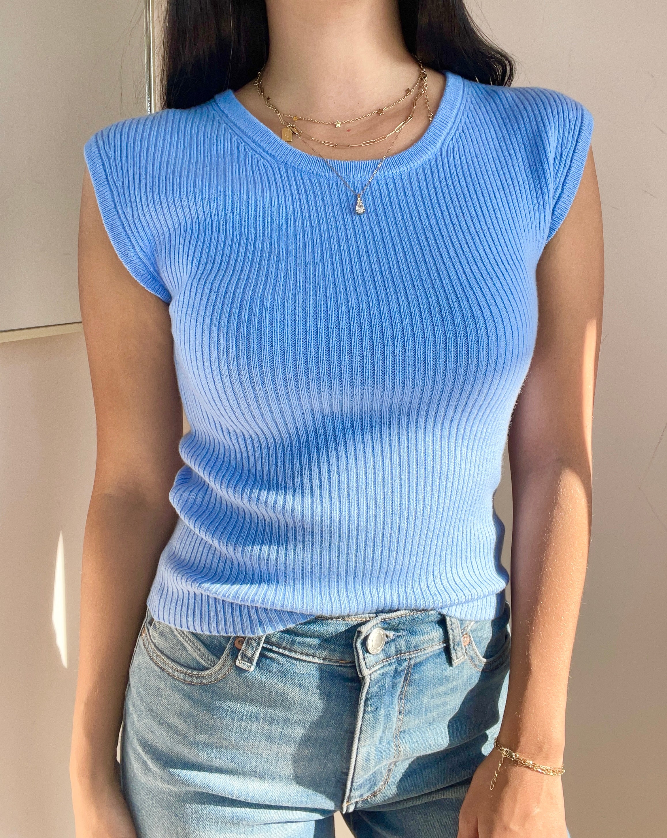 Shell Tank Sweater