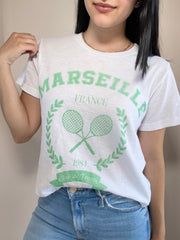 Crew Neck Tee- Marseille