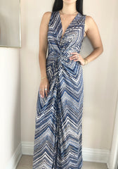 Twist Front Maxi Dress