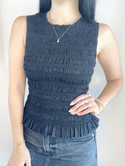 Phoebe Smocked Tank