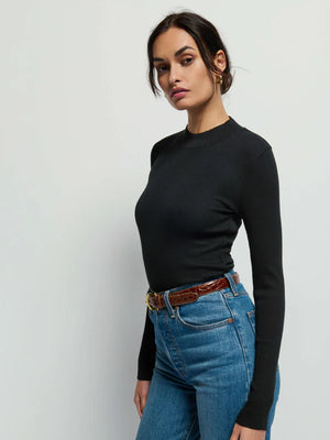 Gina Slim Mock Neck