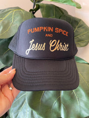 Pumpkin Spice Trucker Hat