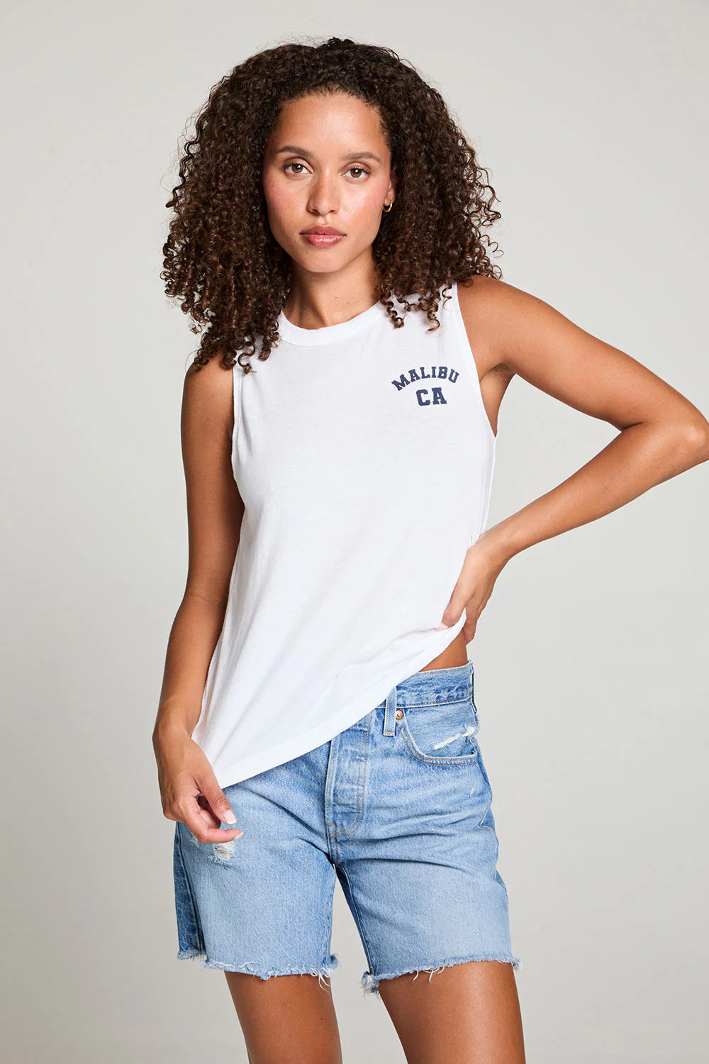 Malibu Ca Muscle Tee