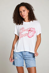 Rolling Stones Painterly Tongue Logo Tee