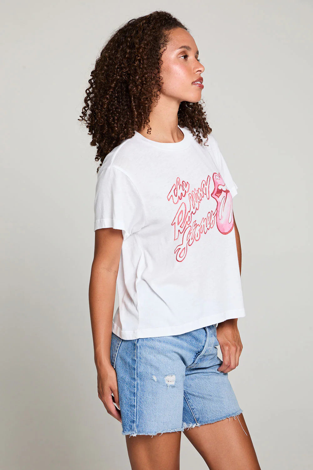 Rolling Stones Painterly Tongue Logo Tee