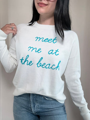 Eco Cotton Crew Sweater | meet me at the beach
