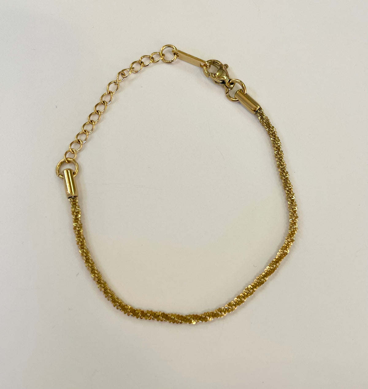 Rope Twist Chain Bracelet