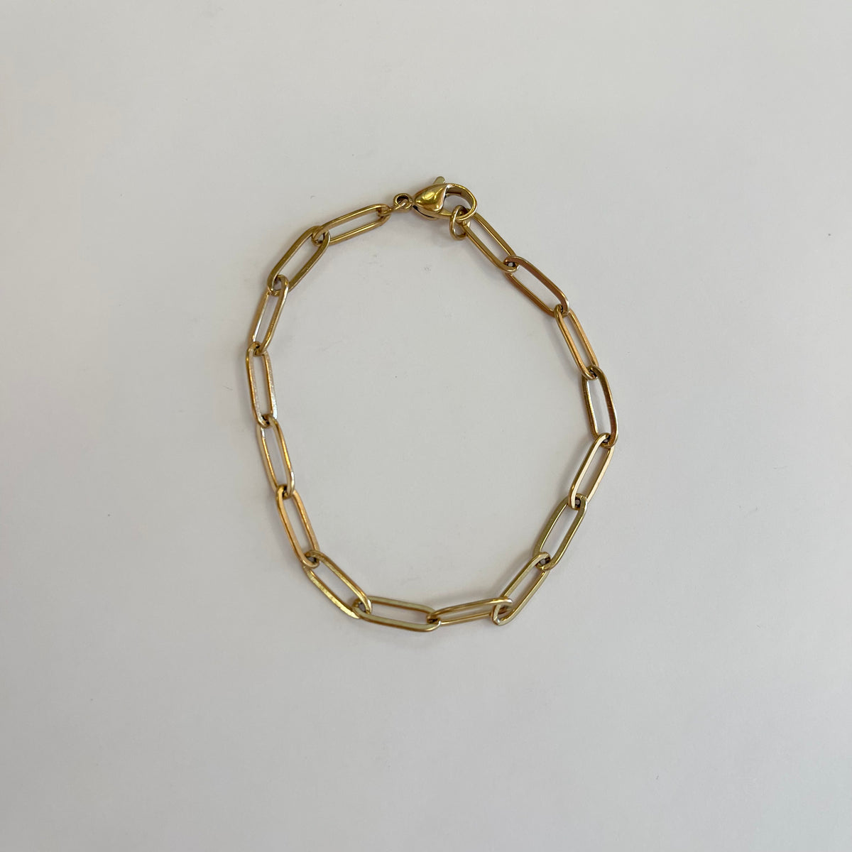 Lottie Lux Paperclip Chain Bracelets
