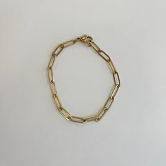 Lottie Lux Paperclip Chain Bracelets