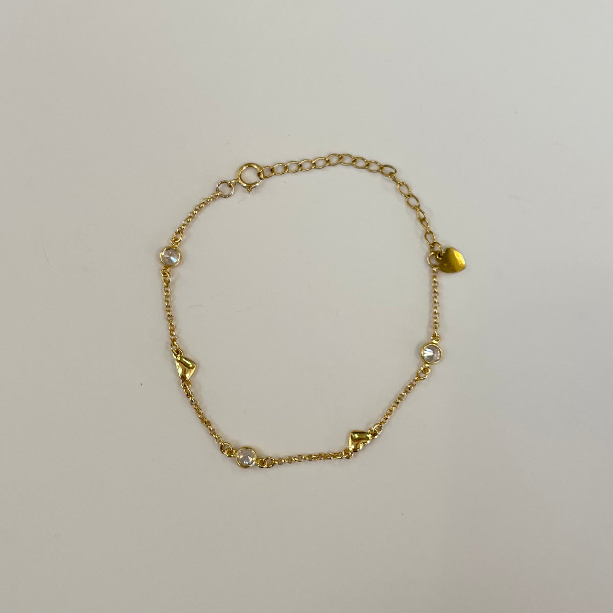 Celeste Hearts Bracelet