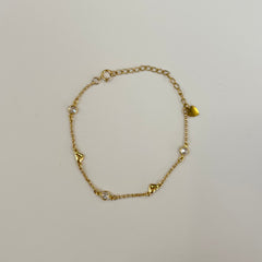 Celeste Hearts Bracelet