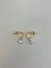 Diamond Dangle Earrings