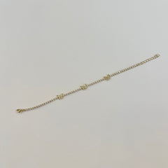 CZ Butterfly Tennis Chain