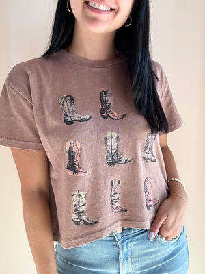 Cowboy Boots Tee