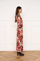Maxime Mesh Midi Dress