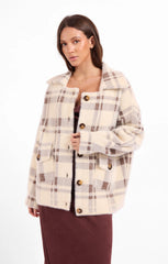 Lola Plaid Coat