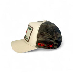 Let's Get Western Trucker Hat Camo