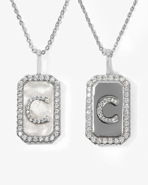 Love Letters Double Sided Necklace – Pink Laundry