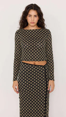 Luca Stretch Lace Skirt