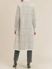 Marceau Houndstooth Coat