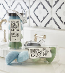 Facial Konjac Sponges - Beach