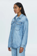 Mandy Denim Shacket