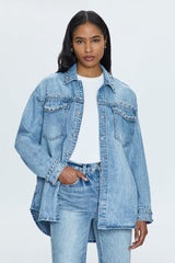 Mandy Denim Shacket