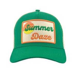 Summer Daze Trucker - Green