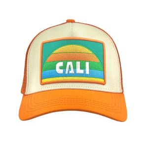 Cali Sunset Trucker - Orange