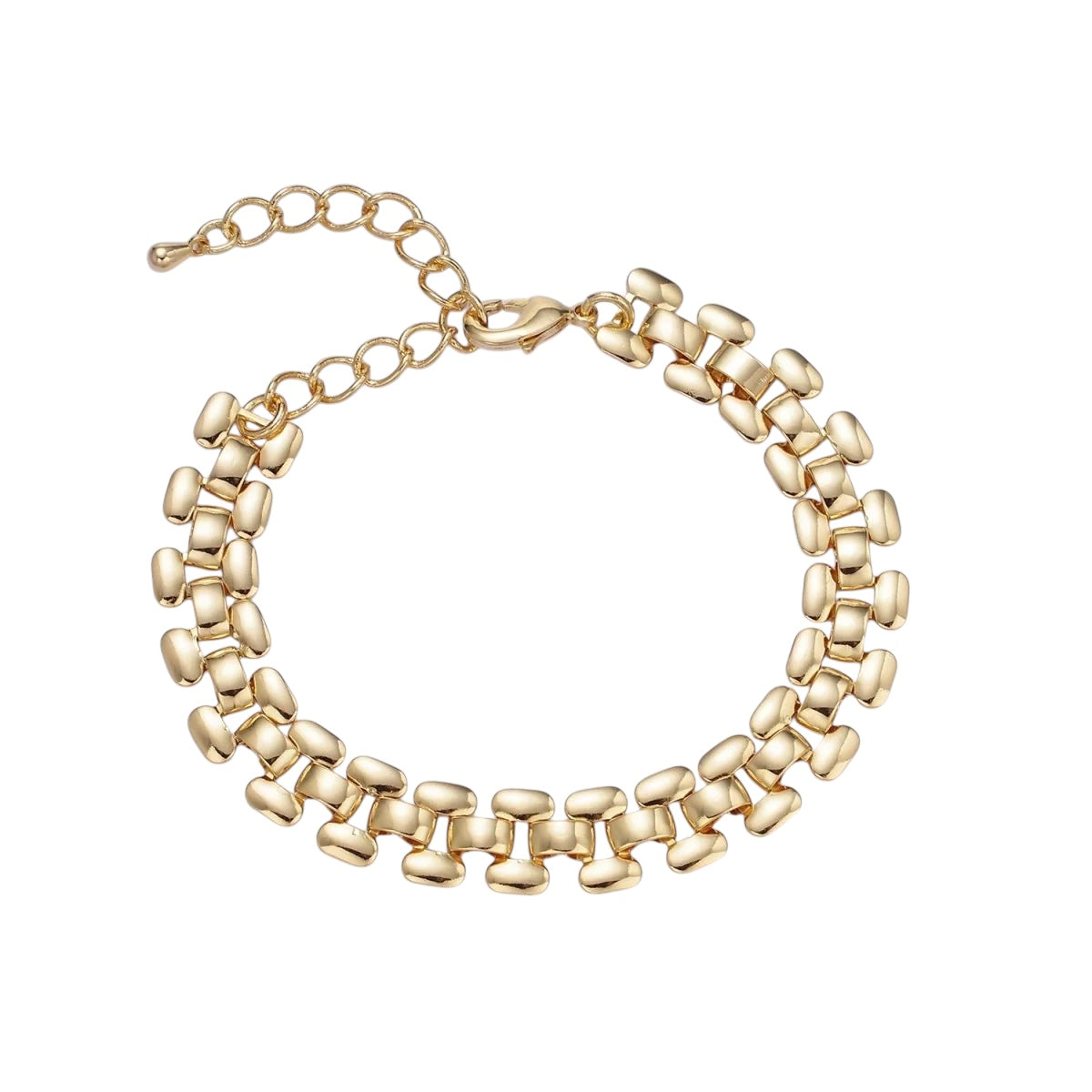 Panther Chain Bracelet - Gold Filled