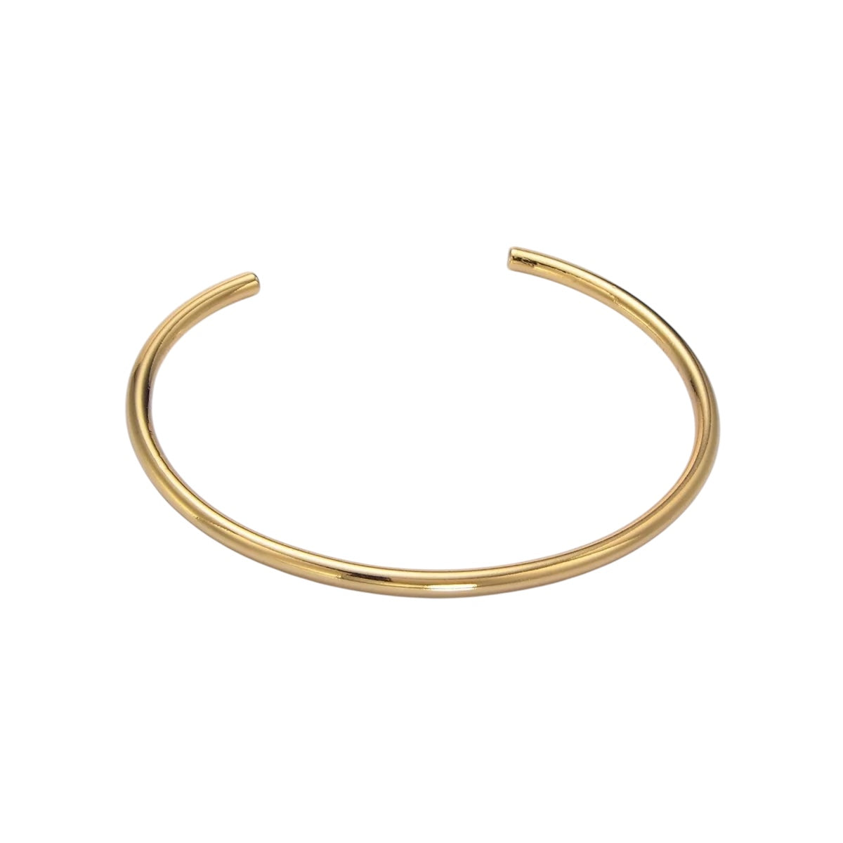 24K Gold Filled Band Cuff Bangle Bracelet