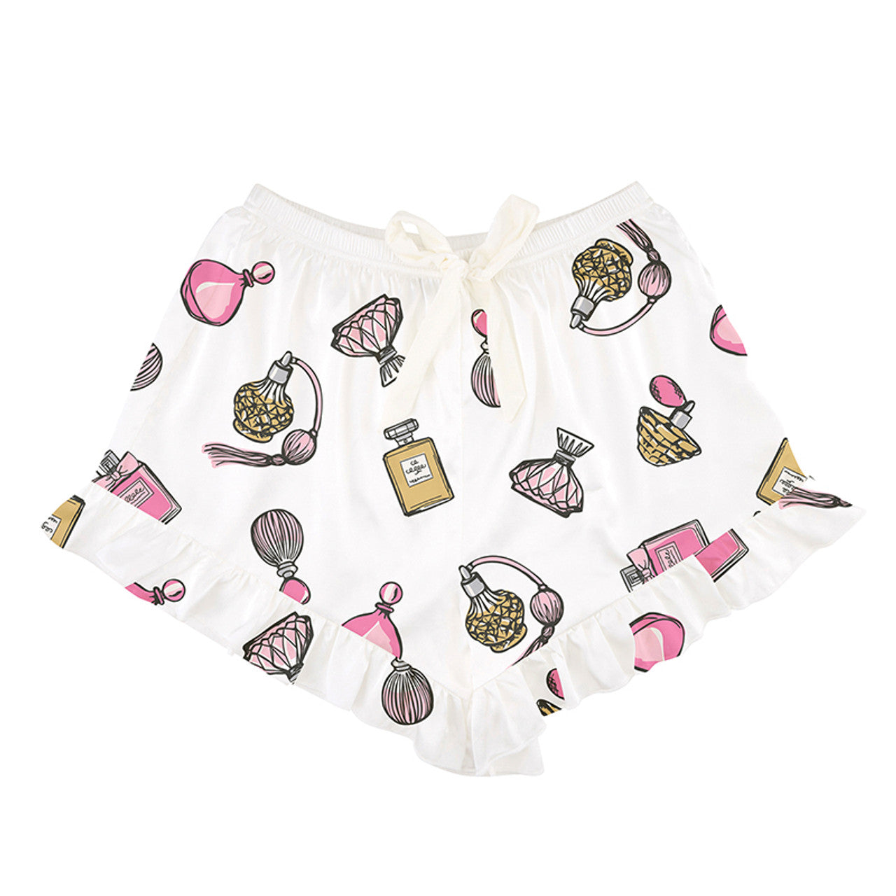 Cropped PJ Set - Perfume Bottles