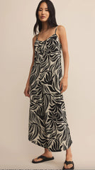 Flared Isla Leaf Jumpsuit