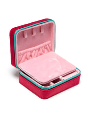 Strawberry Jewelry Zip Case