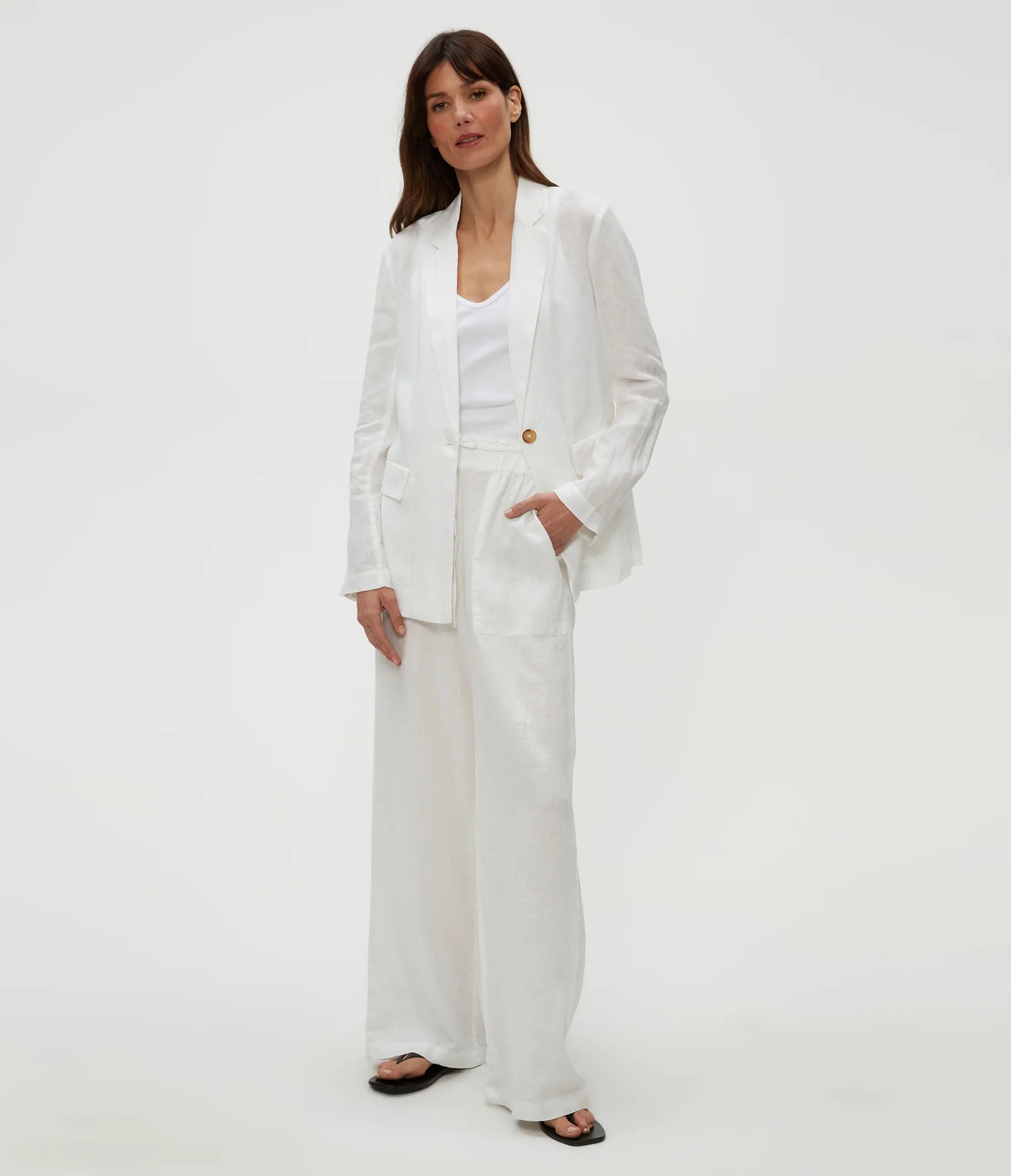 Jules High Rise Wide Leg Pant