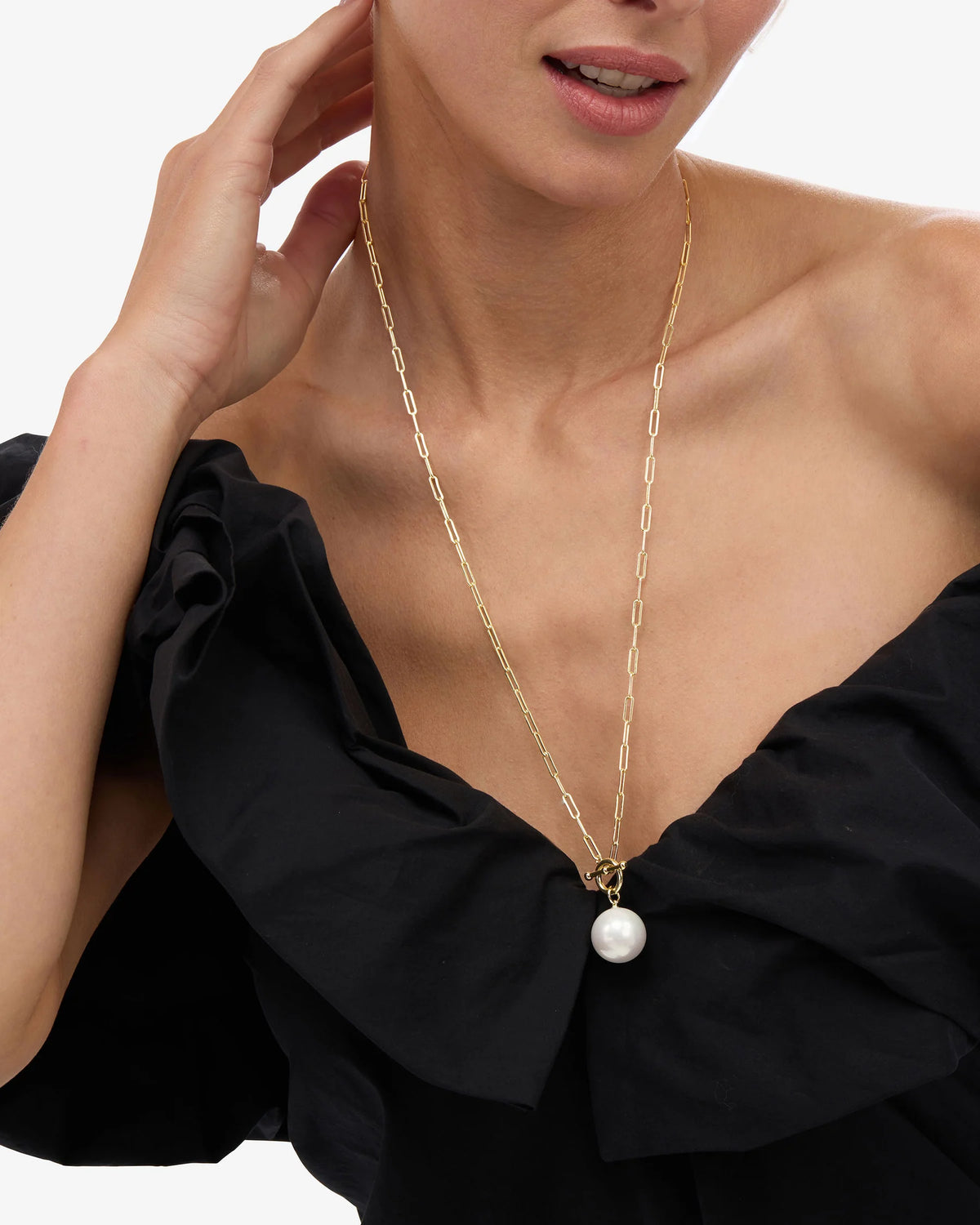 XL Life's A Ball Pearl Pendant