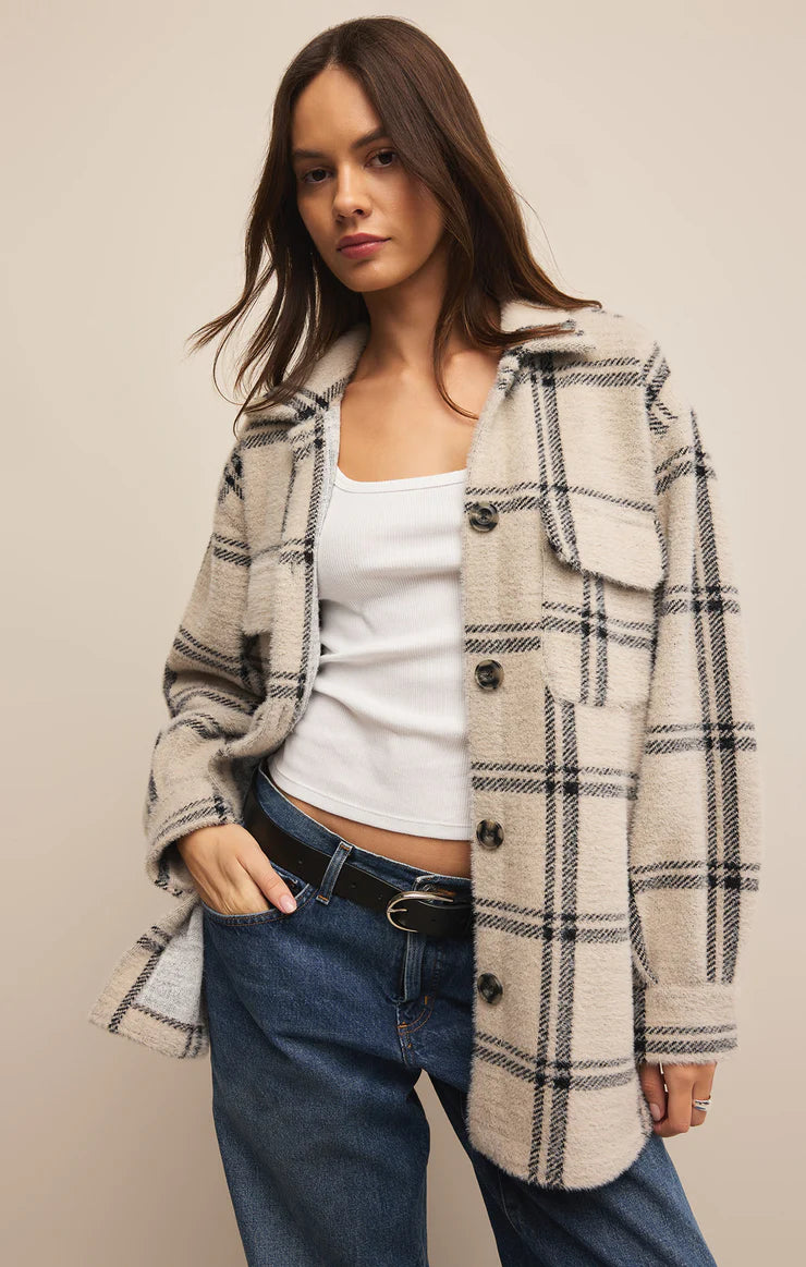 Plaid Tucker Jacket