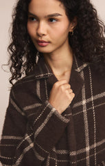 Mason Sweater Plaid Coat