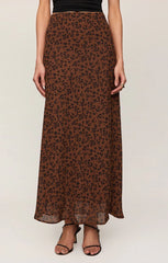 Europa Leopard Maxi Skirt