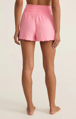 Dawn Smocked Rib Short
