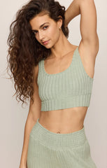 Zoe Rib Tank Bra
