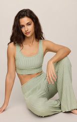Zoe Rib Tank Bra