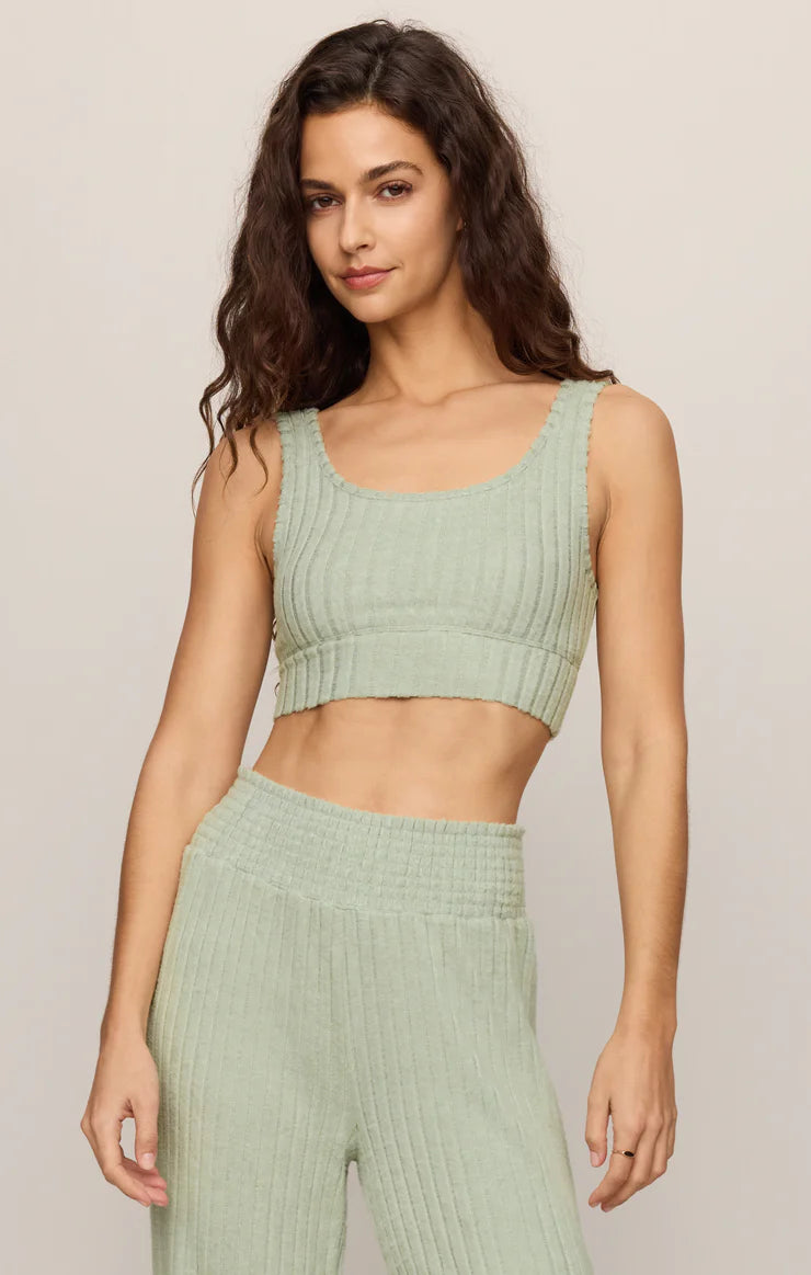 Zoe Rib Tank Bra