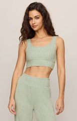 Zoe Rib Tank Bra