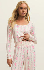 Marseille Boudoir LS Top