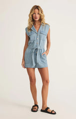 Dash Twill Romper