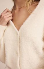 Sadira Fluffy Crop Cardigan