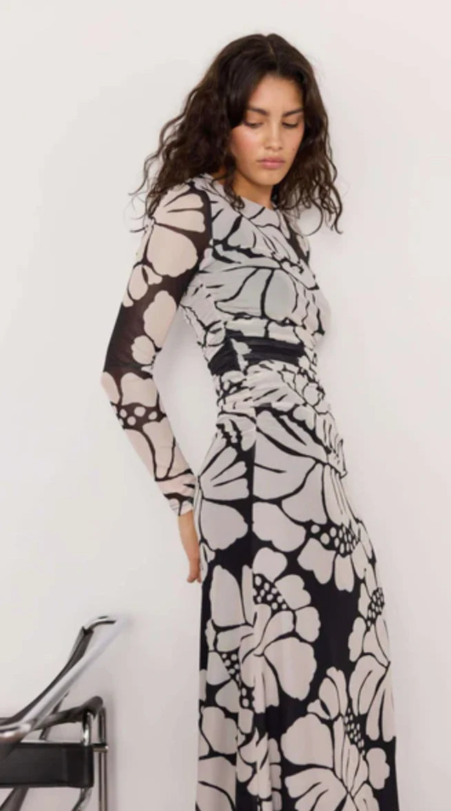 Eden Mesh Maxi Dress